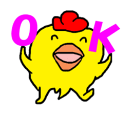 Chicken Piyoko part2 sticker #11217398