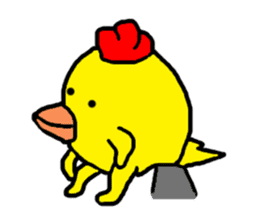Chicken Piyoko part2 sticker #11217399