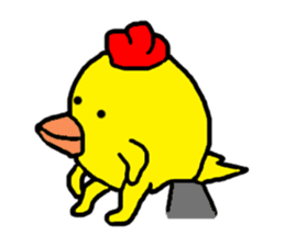 Chicken Piyoko part2 sticker #11217399