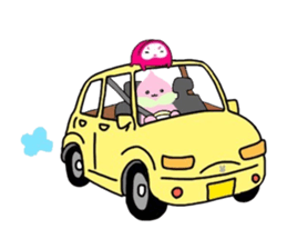 momoyan and hoppo sticker #11217578