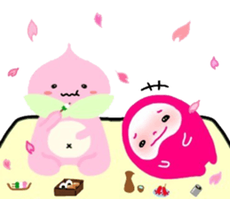 momoyan and hoppo sticker #11217581