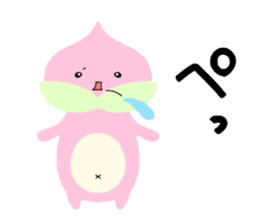 momoyan and hoppo sticker #11217592