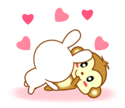 Sticker to send more love to boyfriend sticker #11217663