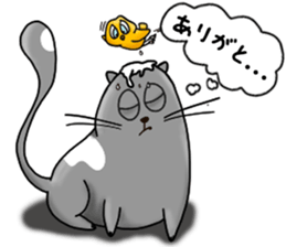 Cat and bird Fight!!!! sticker #11218000