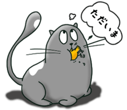 Cat and bird Fight!!!! sticker #11218005