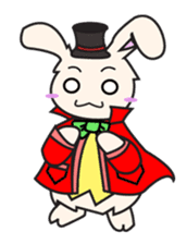 Alice Bunny sticker #11218160