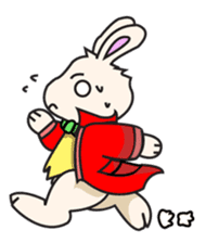 Alice Bunny sticker #11218164