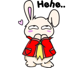 Alice Bunny sticker #11218170