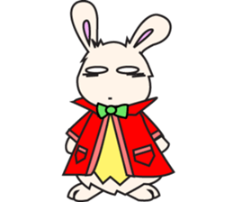 Alice Bunny sticker #11218172