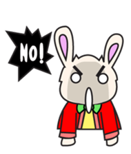 Alice Bunny sticker #11218179