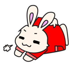 Alice Bunny sticker #11218189