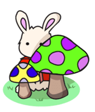 Alice Bunny sticker #11218195
