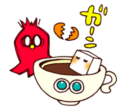 Wiener coffee sticker #11218246