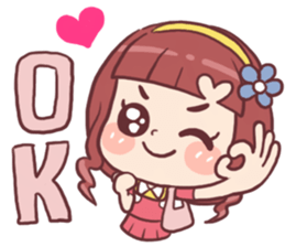 Chompoo Love Love sticker #11218649