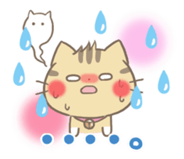 mild-Kitten-Summer- sticker #11218805