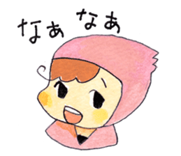 Mie dialect Kunoichi Mie-chan sticker #11218840