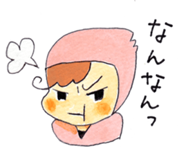 Mie dialect Kunoichi Mie-chan sticker #11218845