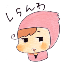 Mie dialect Kunoichi Mie-chan sticker #11218856