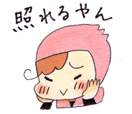Mie dialect Kunoichi Mie-chan sticker #11218860