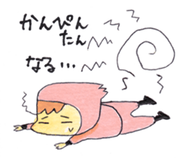 Mie dialect Kunoichi Mie-chan sticker #11218866