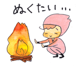 Mie dialect Kunoichi Mie-chan sticker #11218879