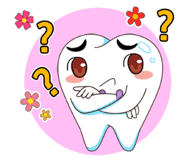 Dentists & the cute teeth sticker #11219456