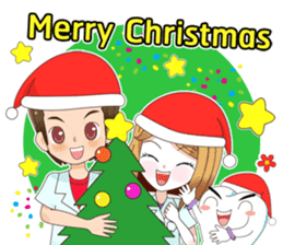 Dentists & the cute teeth sticker #11219474