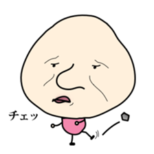 lovely & silly guy "Momoko" 2 sticker #11219700