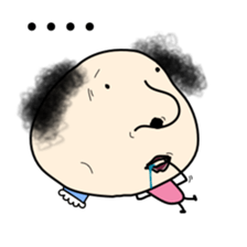 lovely & silly guy "Momoko" 2 sticker #11219706