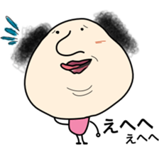 lovely & silly guy "Momoko" 2 sticker #11219710