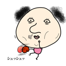 lovely & silly guy "Momoko" 2 sticker #11219718