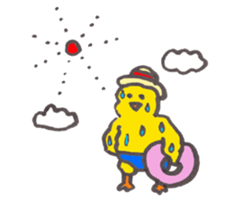 take it easy piichan sticker #11219747