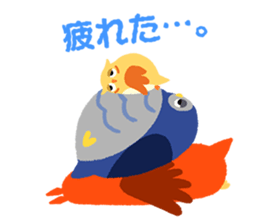 owls trio sticker #11220067