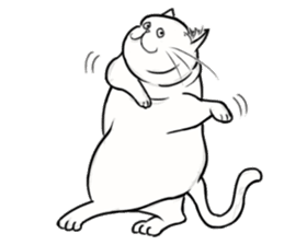 Fat Fat Cats sticker #11220183