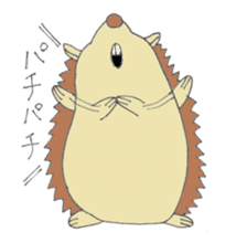 prechan hedgehog 2 sticker #11220448