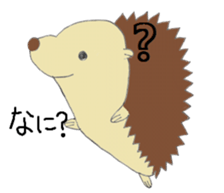 prechan hedgehog 2 sticker #11220450