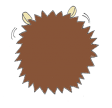 prechan hedgehog 2 sticker #11220467