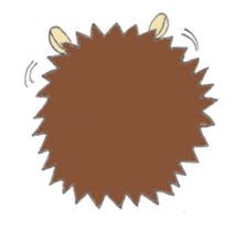 prechan hedgehog 2 sticker #11220467