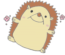prechan hedgehog 2 sticker #11220470