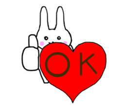 Heart of the rabbit sticker #11220480