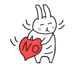 Heart of the rabbit sticker #11220481