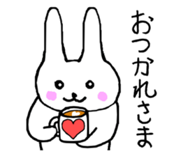 Heart of the rabbit sticker #11220485