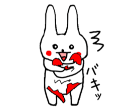 Heart of the rabbit sticker #11220491