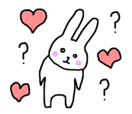 Heart of the rabbit sticker #11220495