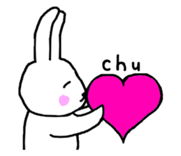 Heart of the rabbit sticker #11220499