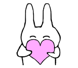 Heart of the rabbit sticker #11220500