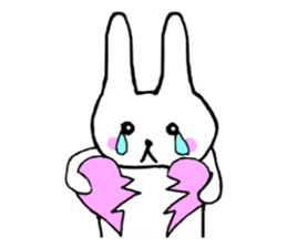 Heart of the rabbit sticker #11220501