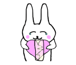 Heart of the rabbit sticker #11220502