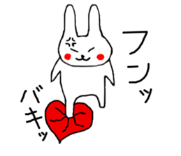 Heart of the rabbit sticker #11220508