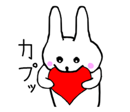 Heart of the rabbit sticker #11220514